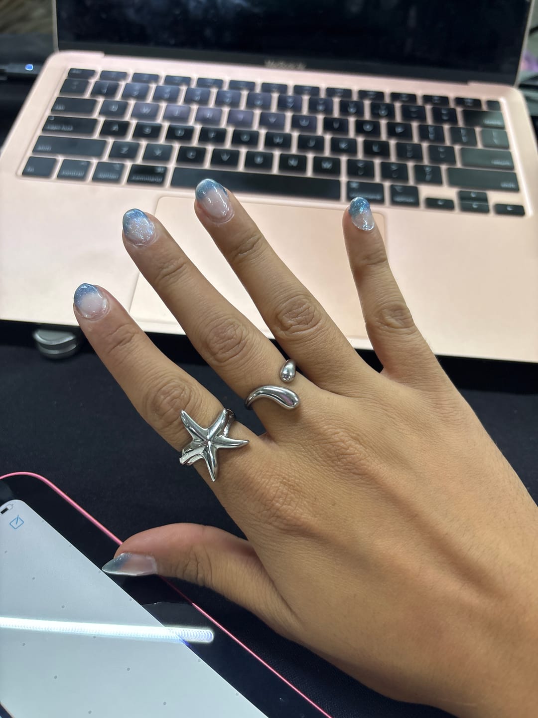 Customer photo review of Anillo Estrella de Mar