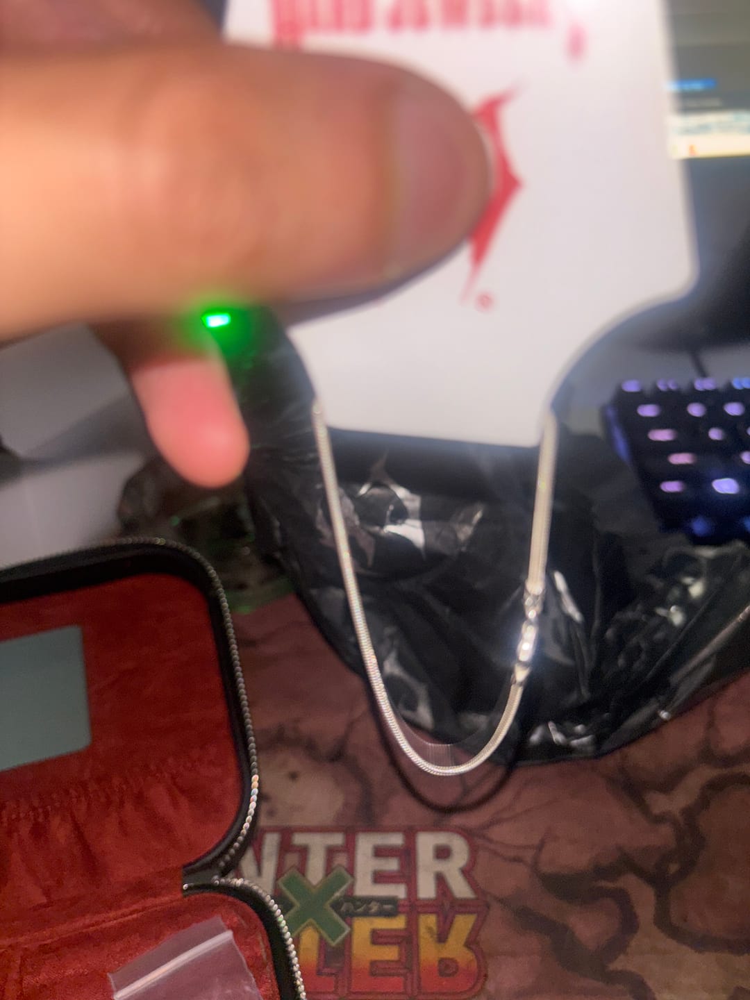 Customer photo review of REAL SNAKE BRACELET