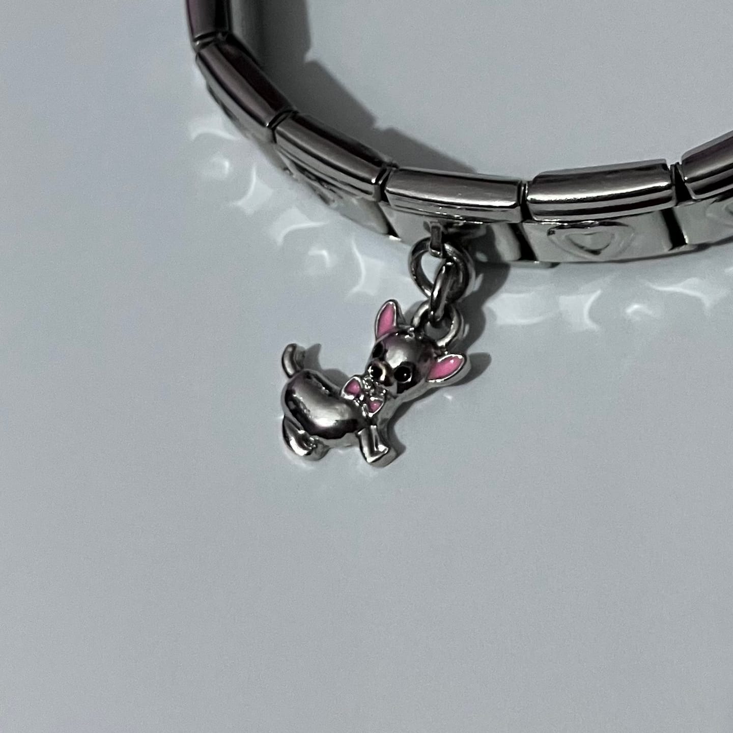 Customer photo review of Charm Chihuahua Colgante