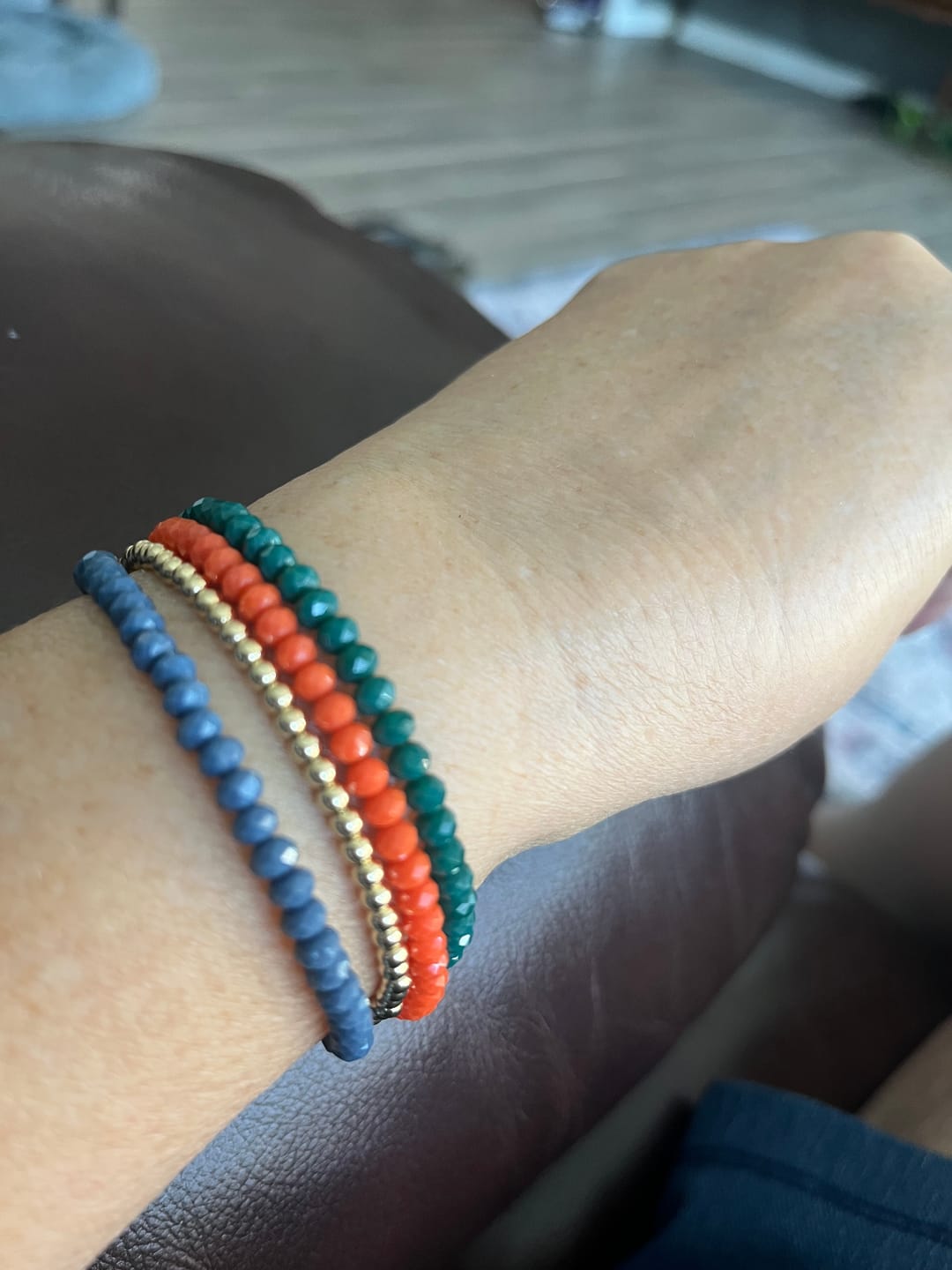 Customer photo review of Kindness Bracelet (3MM beads)