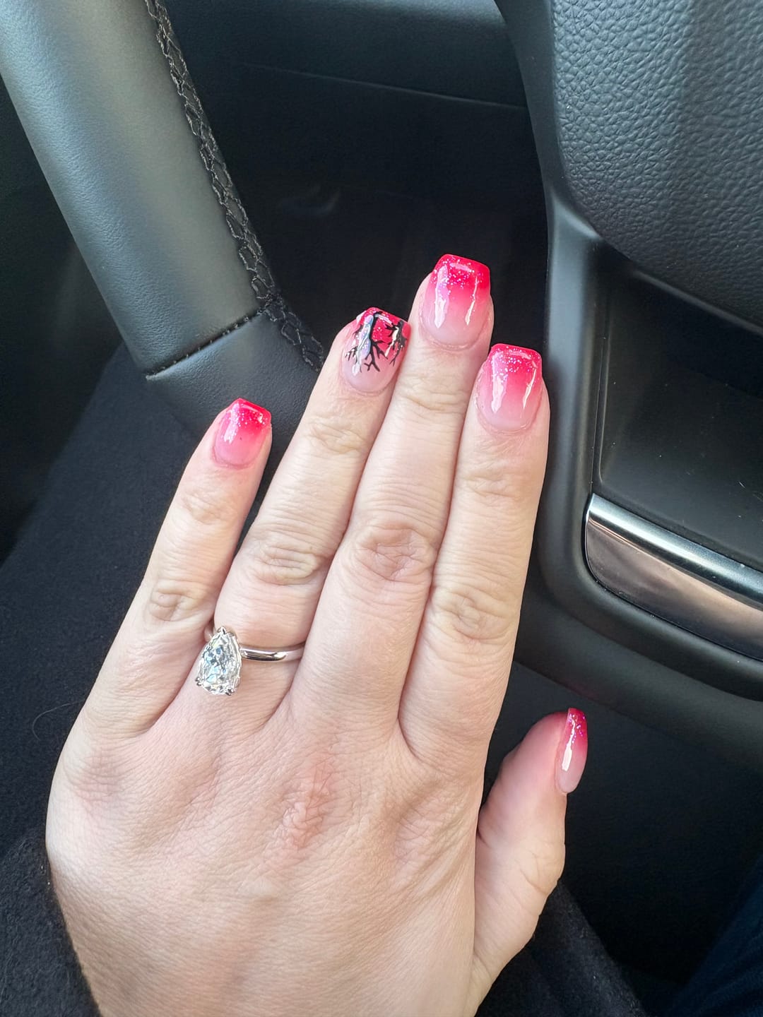 Customer photo review of Engagement Ring Settings: K Gold & Platinum Pricing