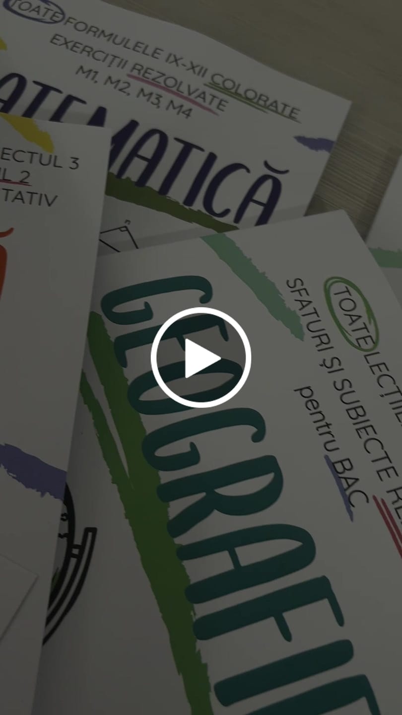 Customer video review of Pachet Bacalaureat (Română + Matematică + Geografie) Bacademia
