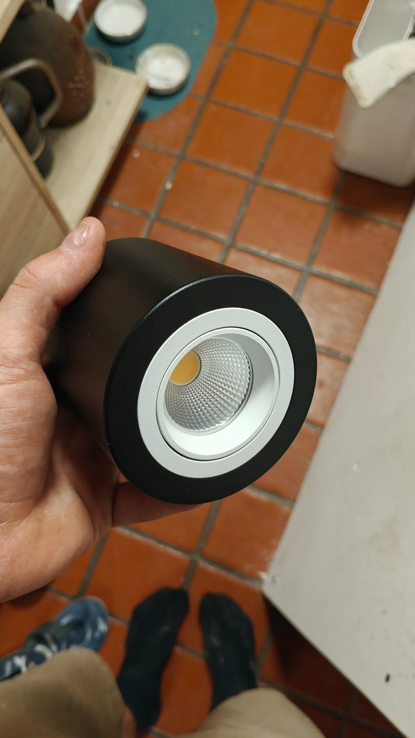 Customer photo review of Warm White 3300K 24V Dimmable LED Spot Module
