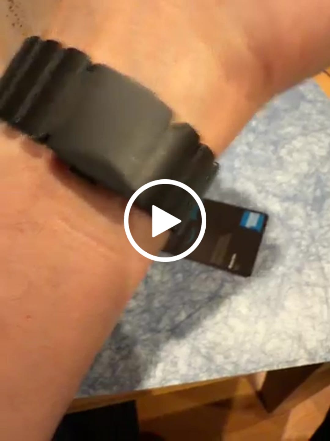 Customer video review of WatchBand Titanium Sport