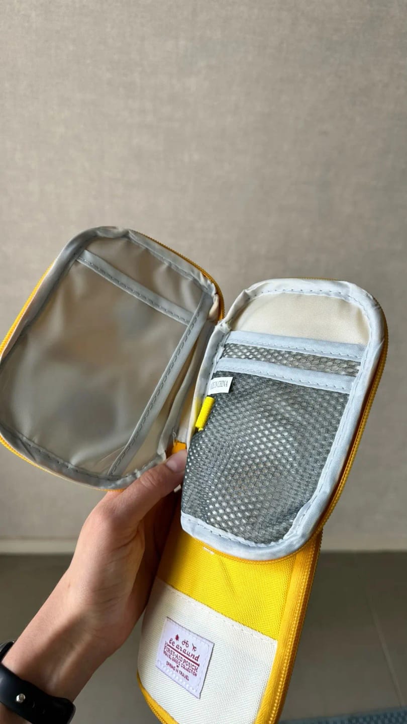 Customer photo review of Trousse Médicaments Voyage
