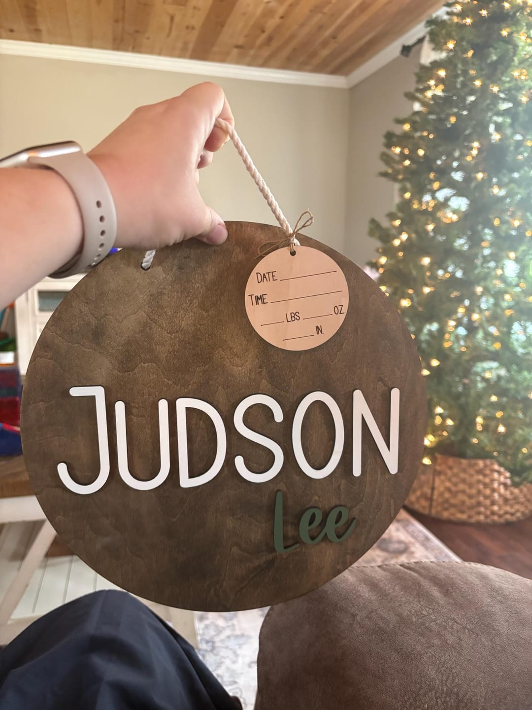 Customer photo review of Hospital Door Hanger - Lucas Blake