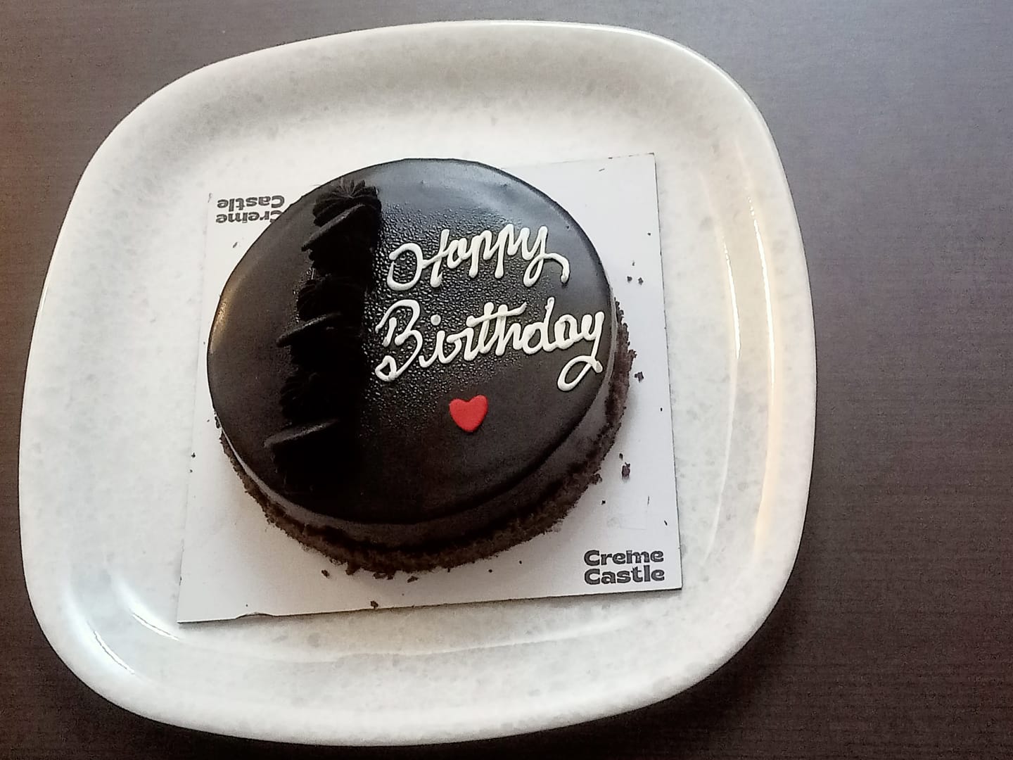 Customer photo review of Chocolate Truffle
