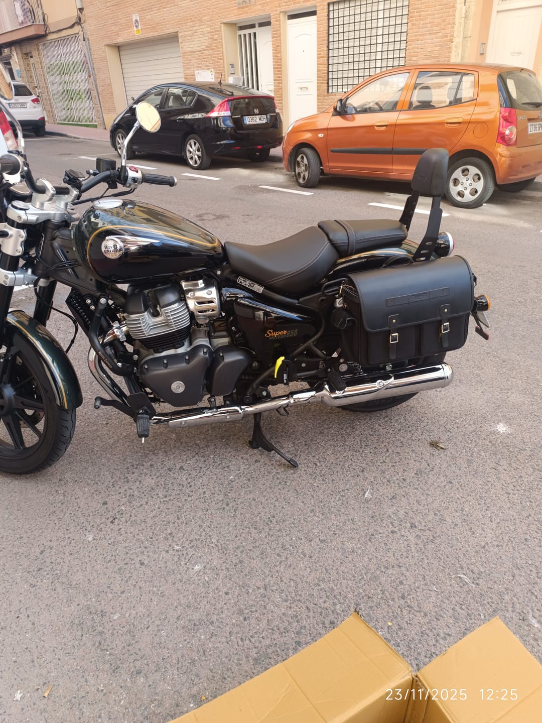 Customer photo review of expedition saddlebag