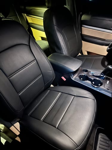 Customer photo review of Premium Custom-Fit Seat Covers