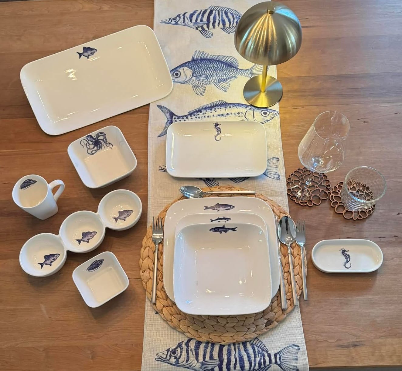 Customer photo review of Vintage Ink Ocean Mix