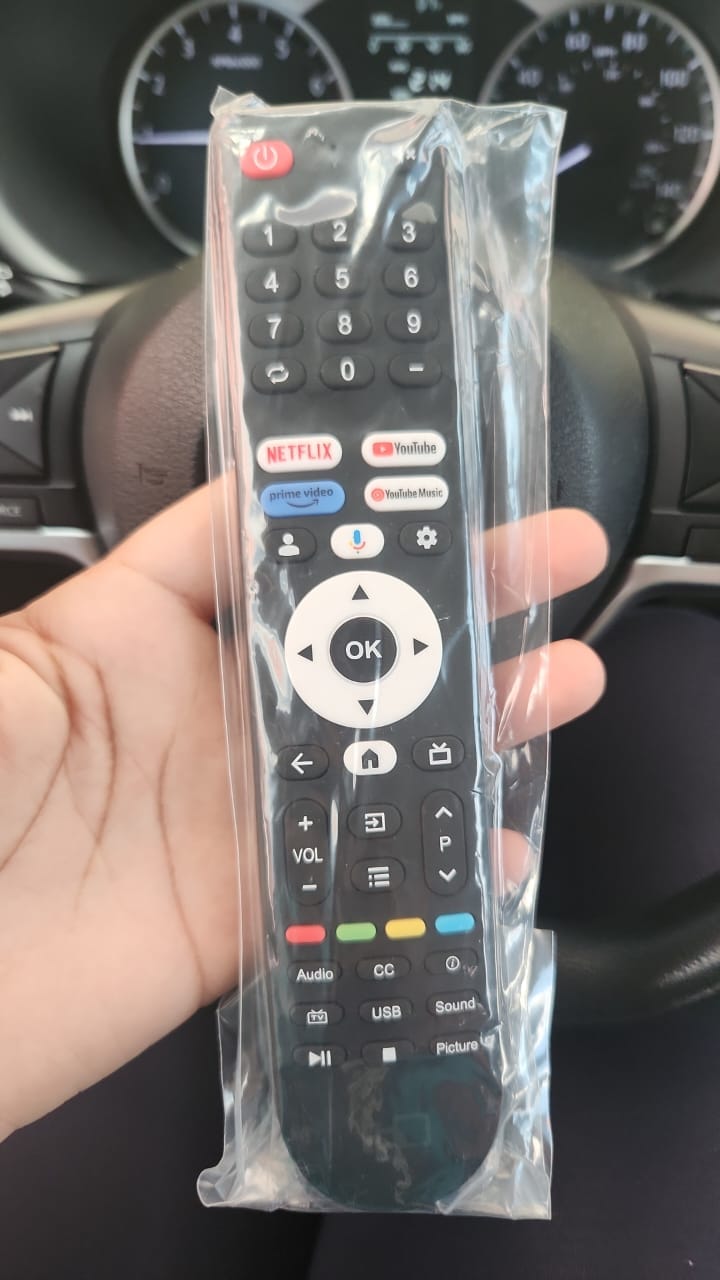 Customer photo review of Replacement Remote Control for FPD 43-inch Smart TV Google TV/Android TV