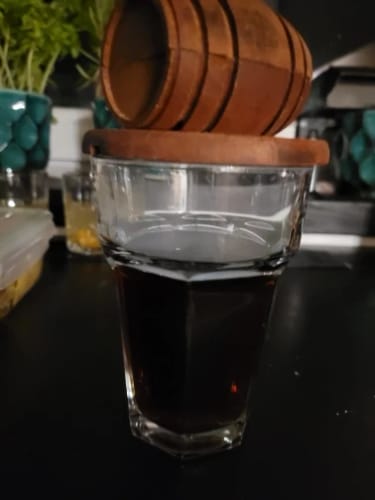 Customer photo review of Sherry Cask Edition Kit