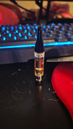 Customer photo review of 1 Gram THCA Blend Vape Cartridge | Pink Lychee - Hybrid