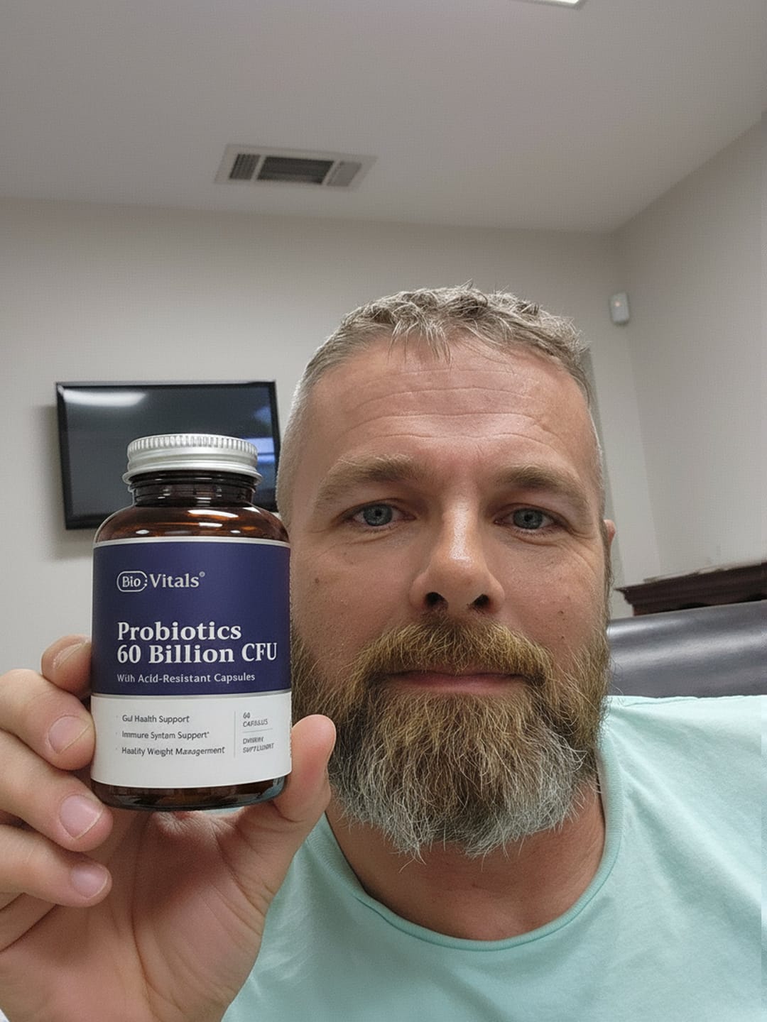 Customer photo review of Probiotics 60 Billion CFU