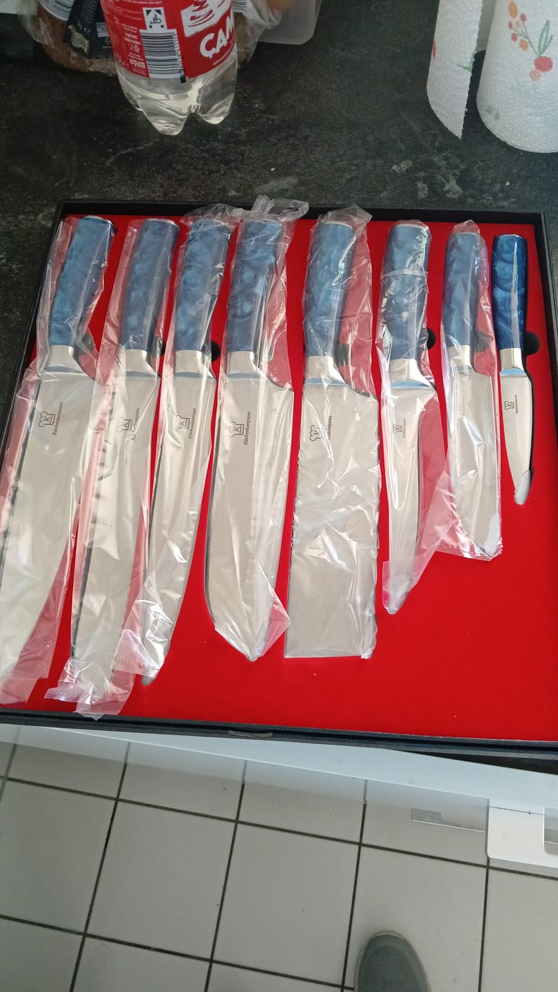Customer photo review of Shiburu Messerset Premium 8-teilig