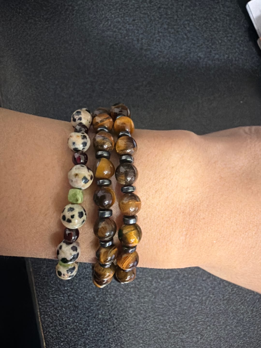 Customer photo review of 🔑 LLAVE 1: Pulsera “Guerrero Alegre”