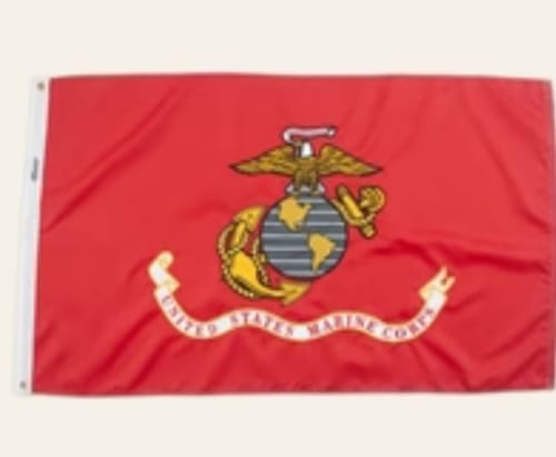 Customer photo review of 3' x 5' U.S. Marine Corps Flag