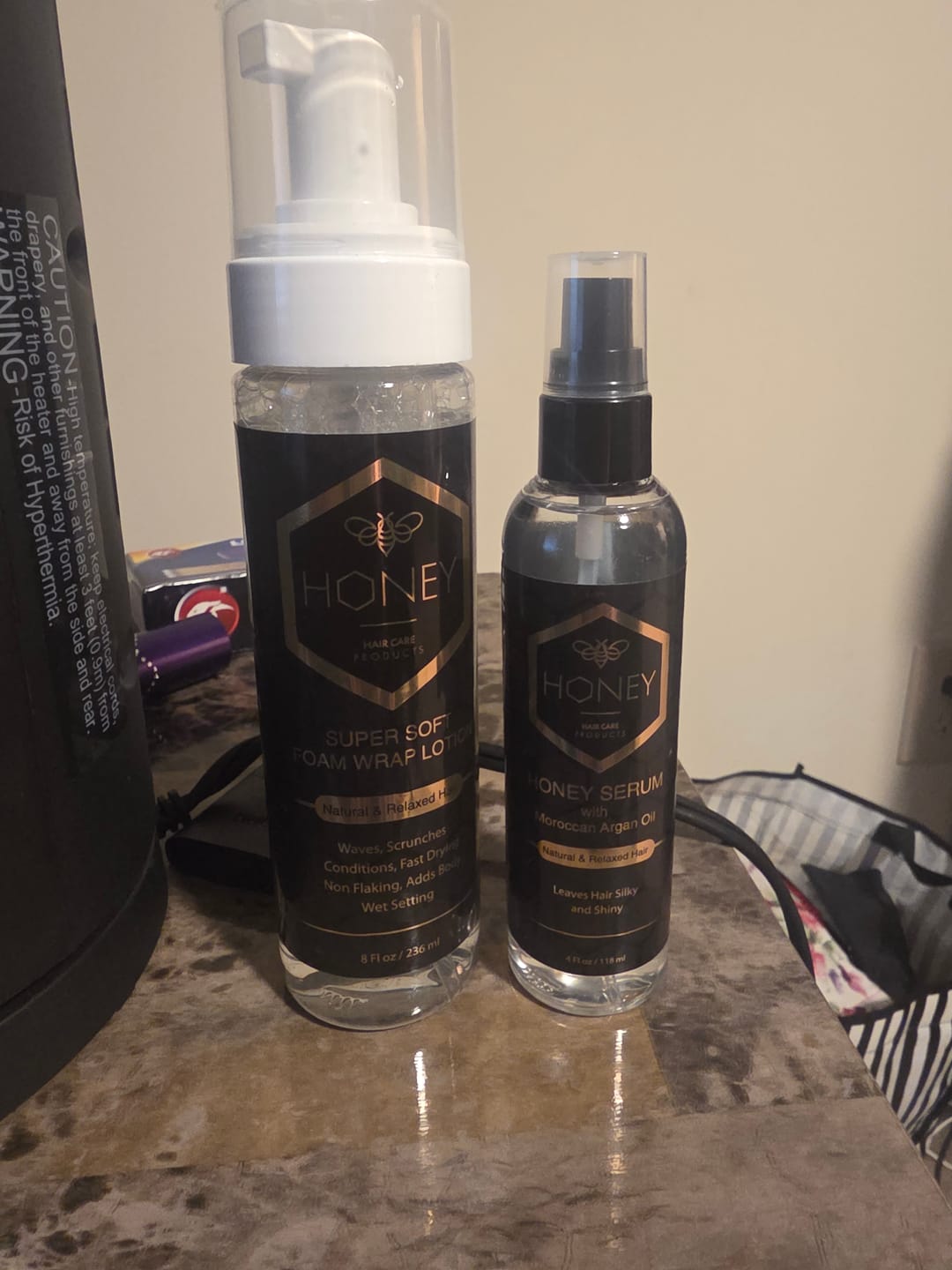 Customer photo review of Razor Chic's (Moisture Shine) Bundle