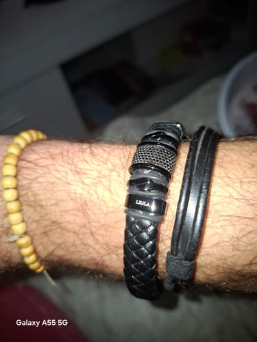 Customer photo review of Bracelet: Black