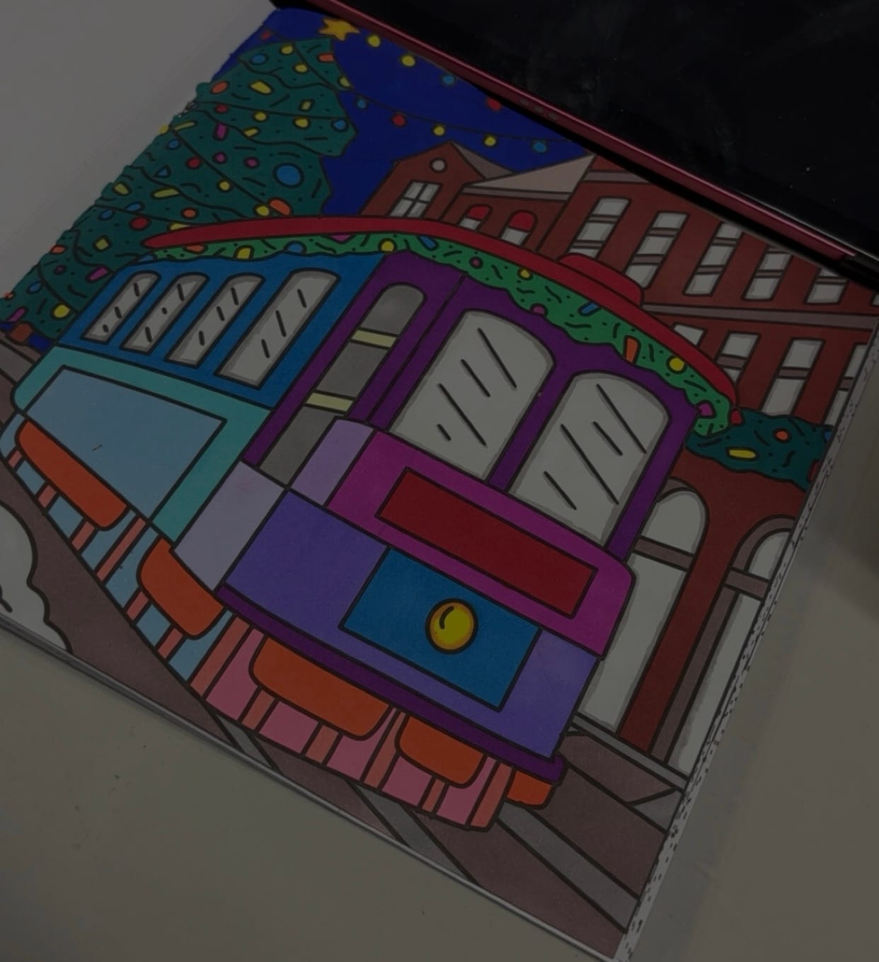 Customer photo review of Winter Wonderland - Coloring Book