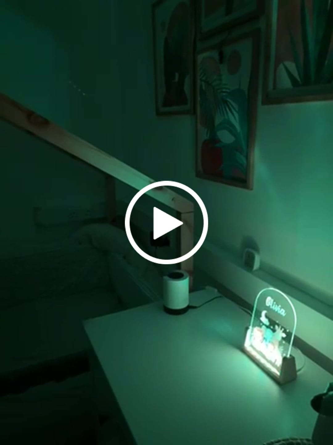 Customer video review of Fairy Personalized Night Lamp