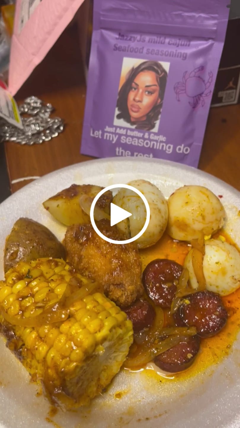 Customer video review of Jazzyjs cajun seafood seasoning Mild