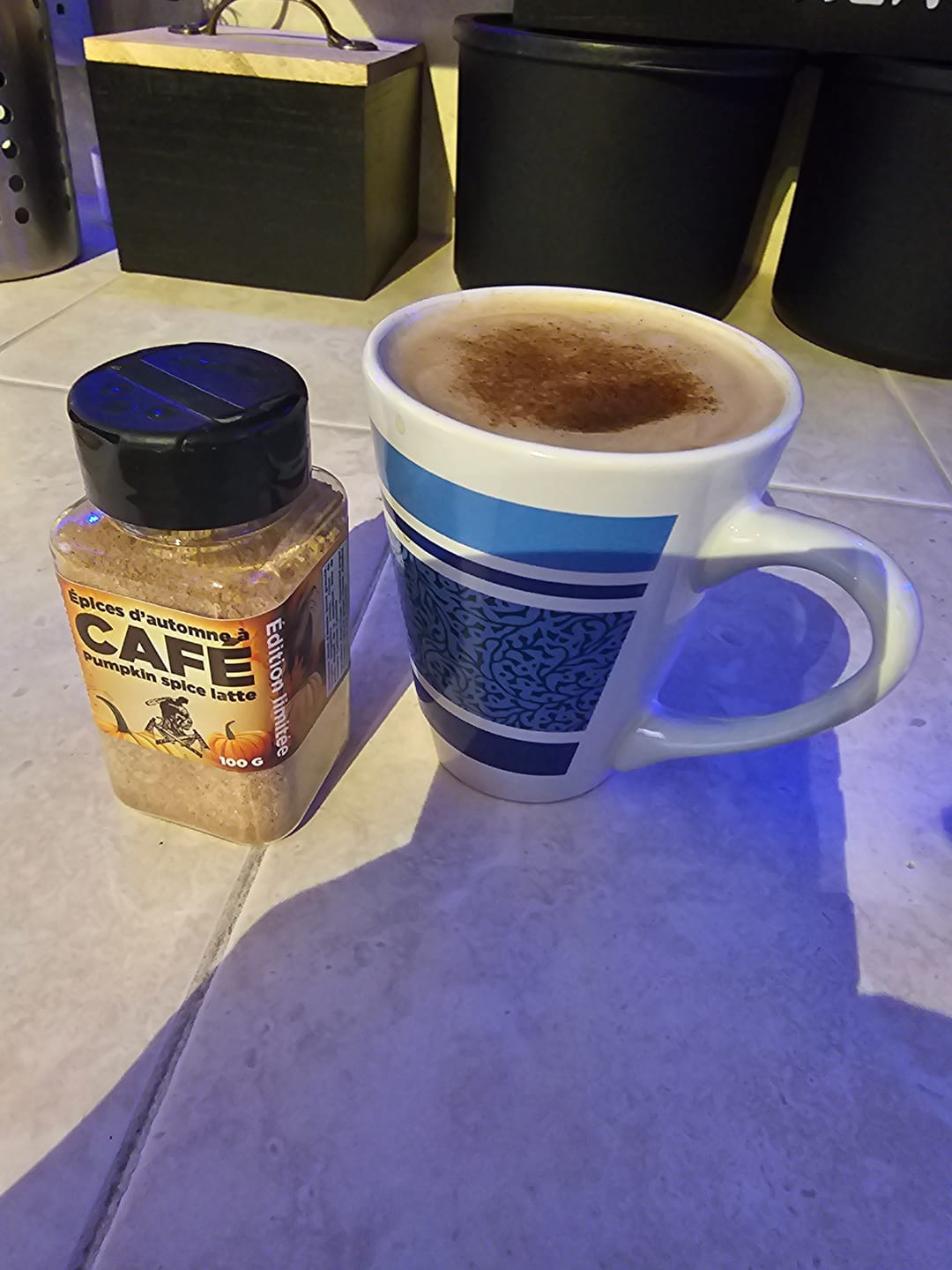 Customer photo review of Épices d'automne à café (Pumpkin Spice)