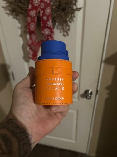 Customer photo review of Armaf Odyssey Mandarin Sky Elixir Eau de Parfum for Unisex – 3.4 oz / 100 ml