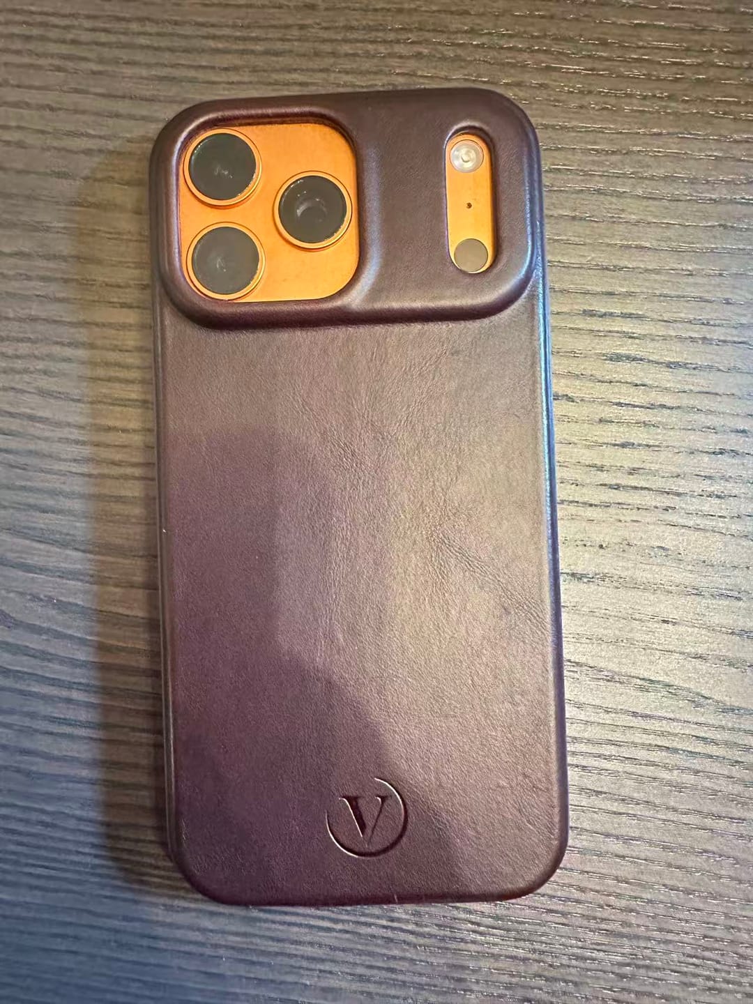 Customer photo review of iPhone 17 Series Elite Leather Case