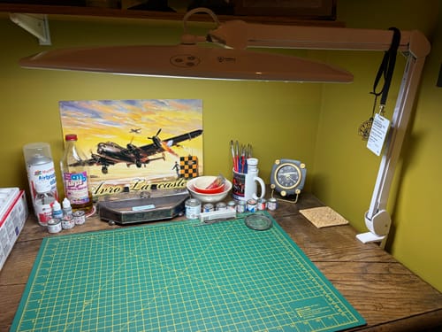 Customer photo review of Native Lighting - Task Lamp (professional dimmable LED with long reach arm)