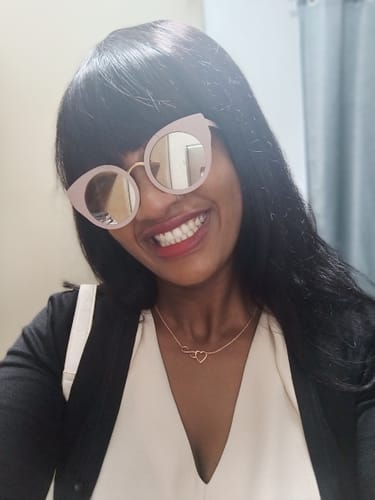 Customer photo review of Brazilian Fringe 16"