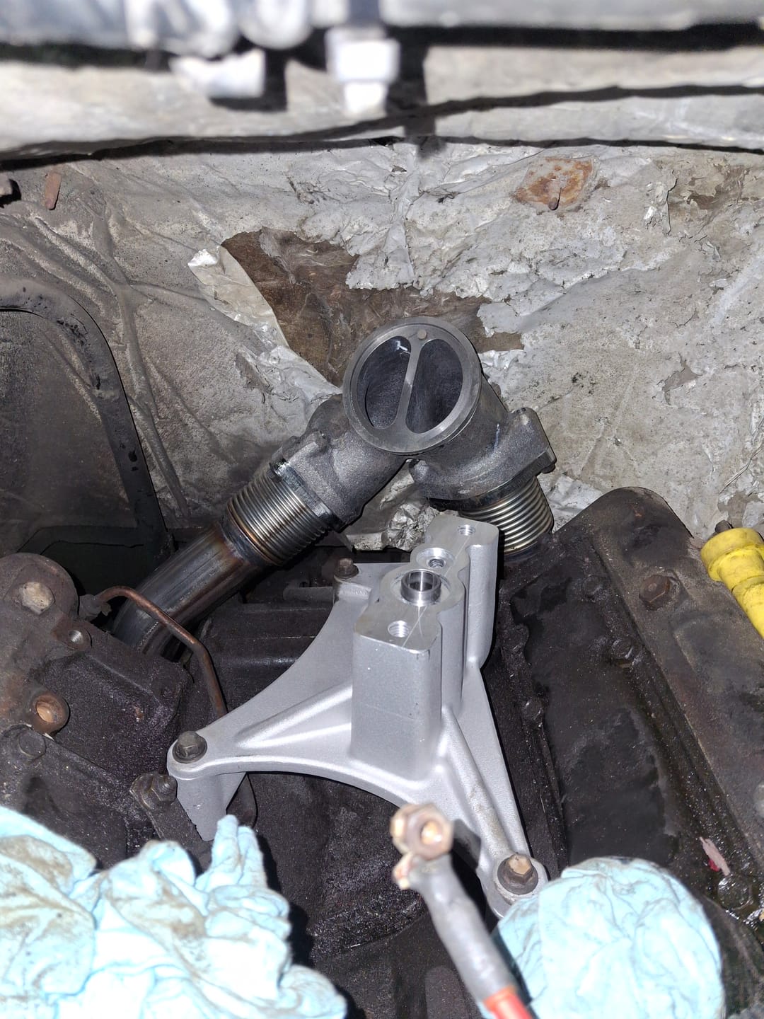Customer photo review of 1999.5-2003 Powerstroke Non-EBPV Turbo Pedestal (300115)