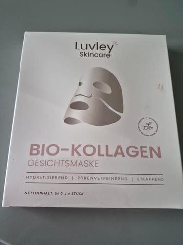 Customer photo review of Bio-Kollagen Gesichtsmaske