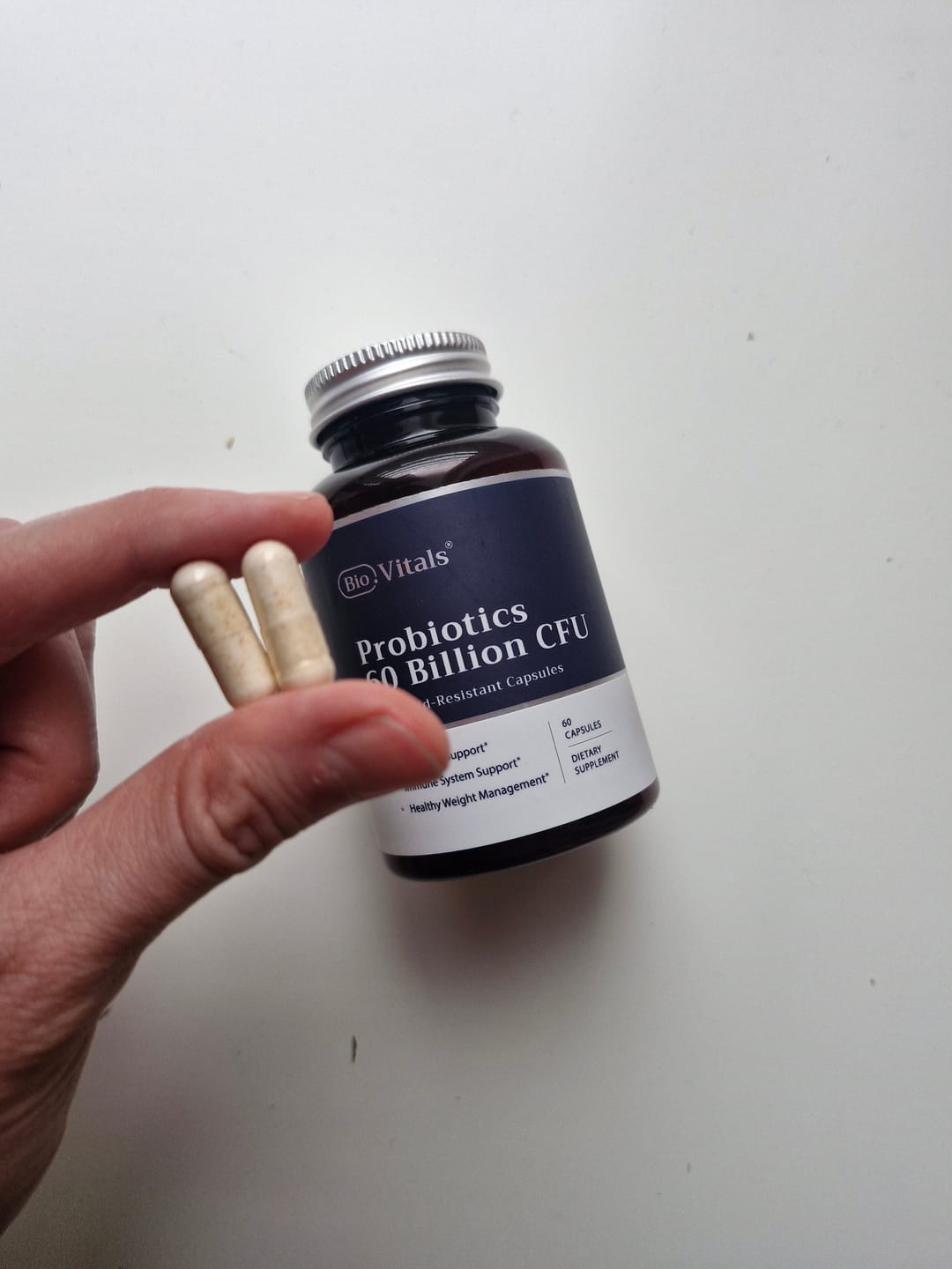 Customer photo review of Probiotics 60 Billion CFU