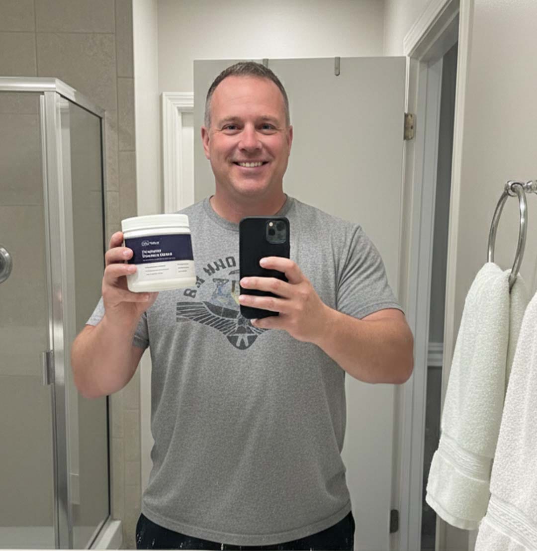 Customer photo review of Creatine Monohydrate