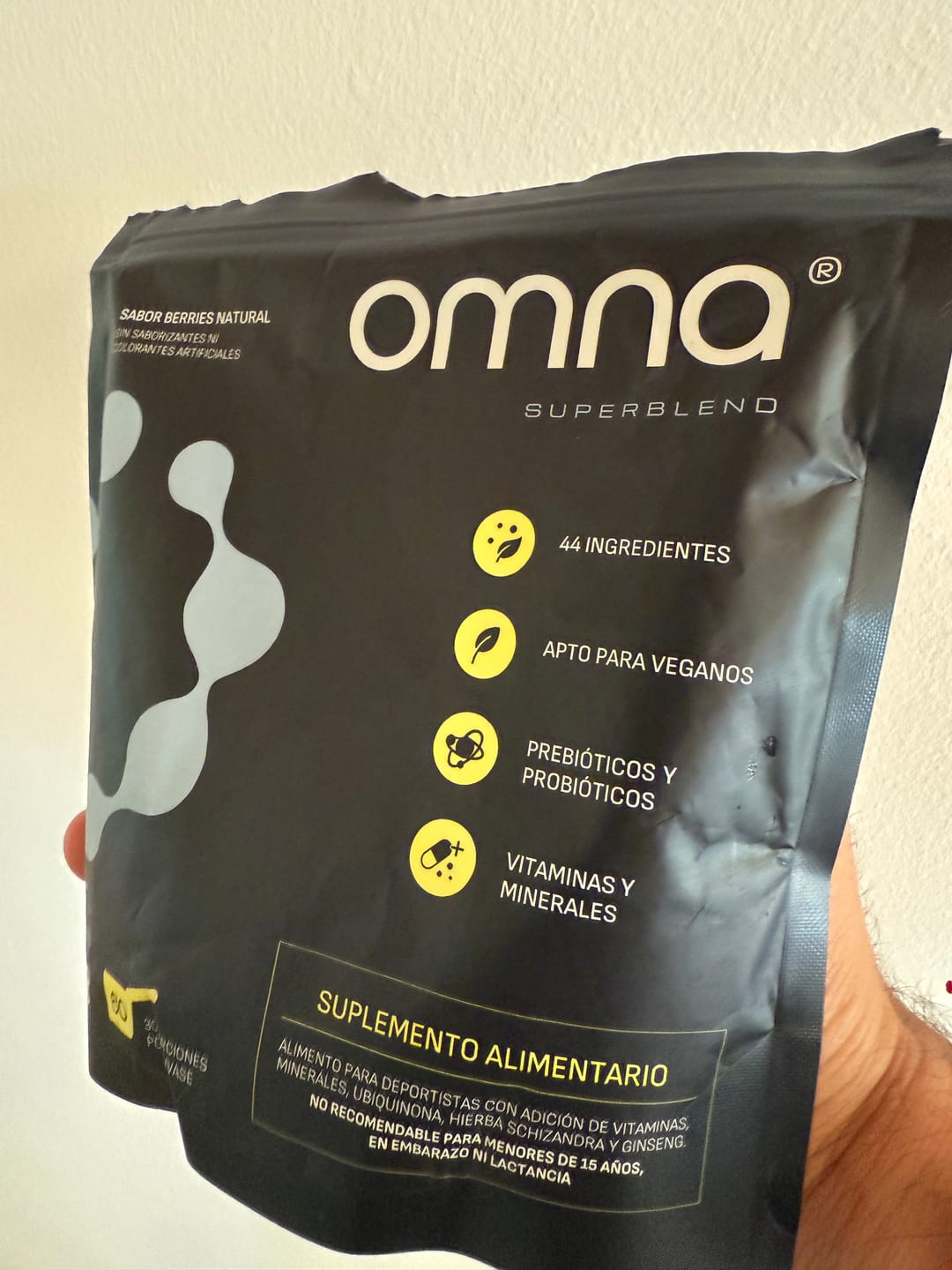 Customer photo review of Omna Superblend
