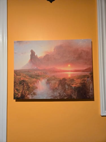 Customer photo review of Cotopaxi | Frederic Edwin Church | 1862