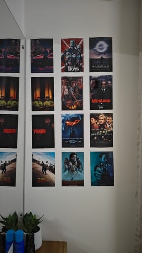 Customer photo review of CUSTOM WALL COLLAGE POSTERS