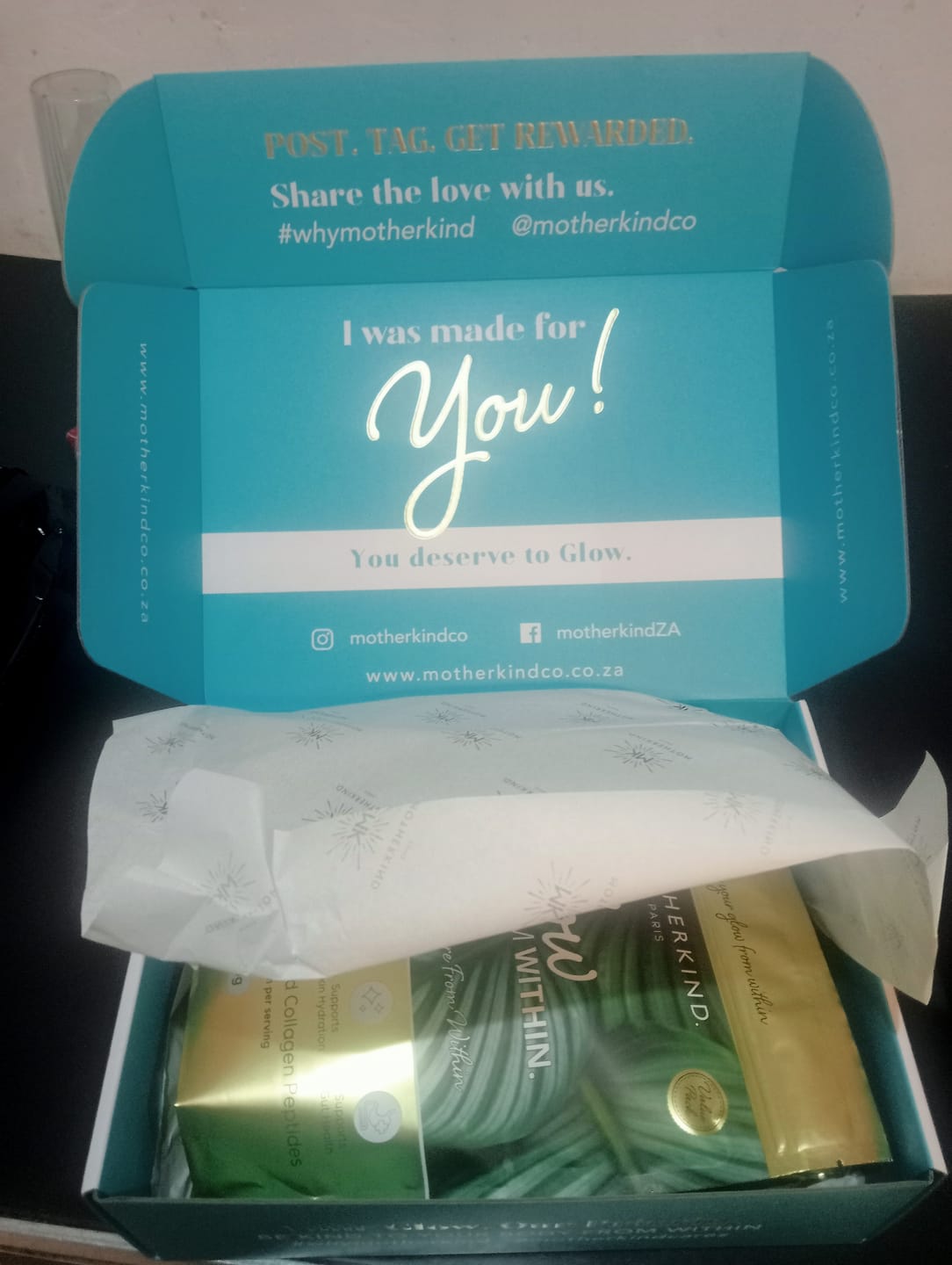 Customer photo review of Glow From Within Collagen 2 x 500g