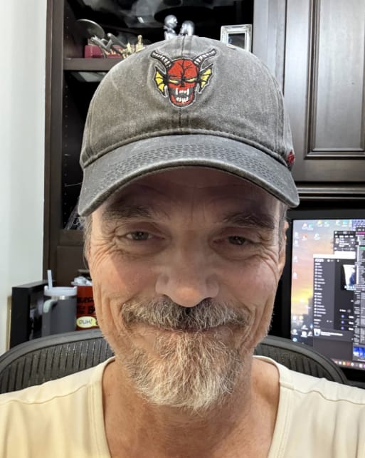Customer photo review of Stranger Things "Hellfire Club" – Dad Hat