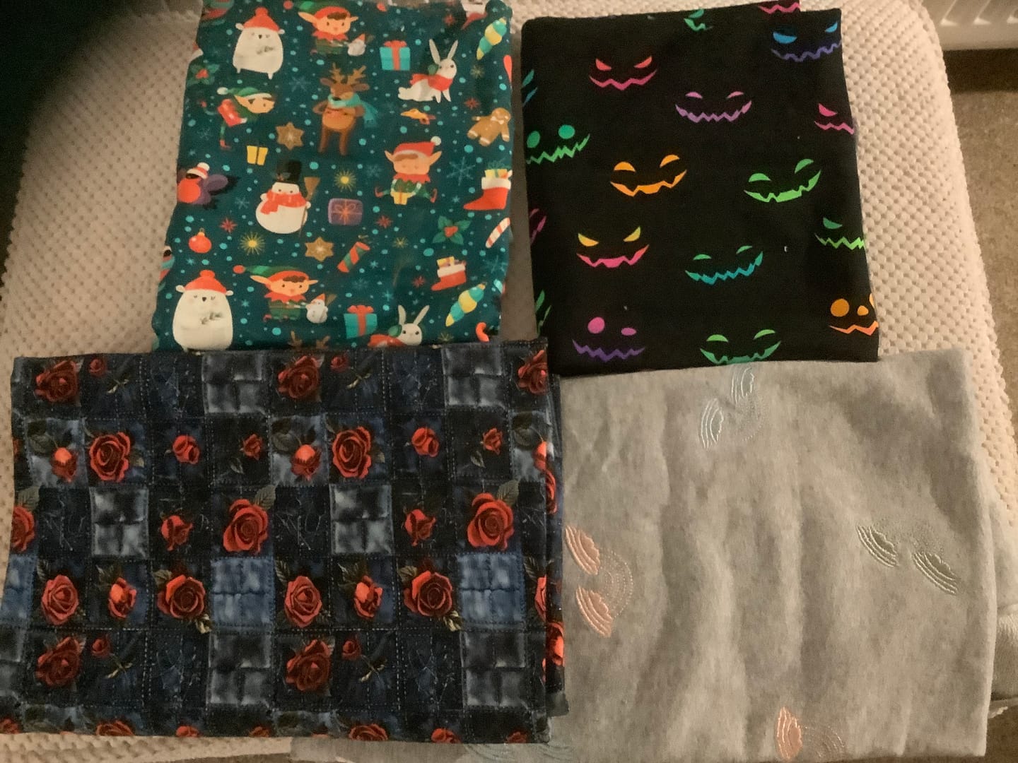 Customer photo review of Printed French Terry Remnants