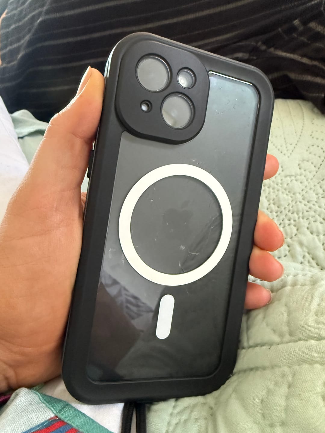 Customer photo review of MagSafe IP68 Waterproof Dust Protection iPhone Case