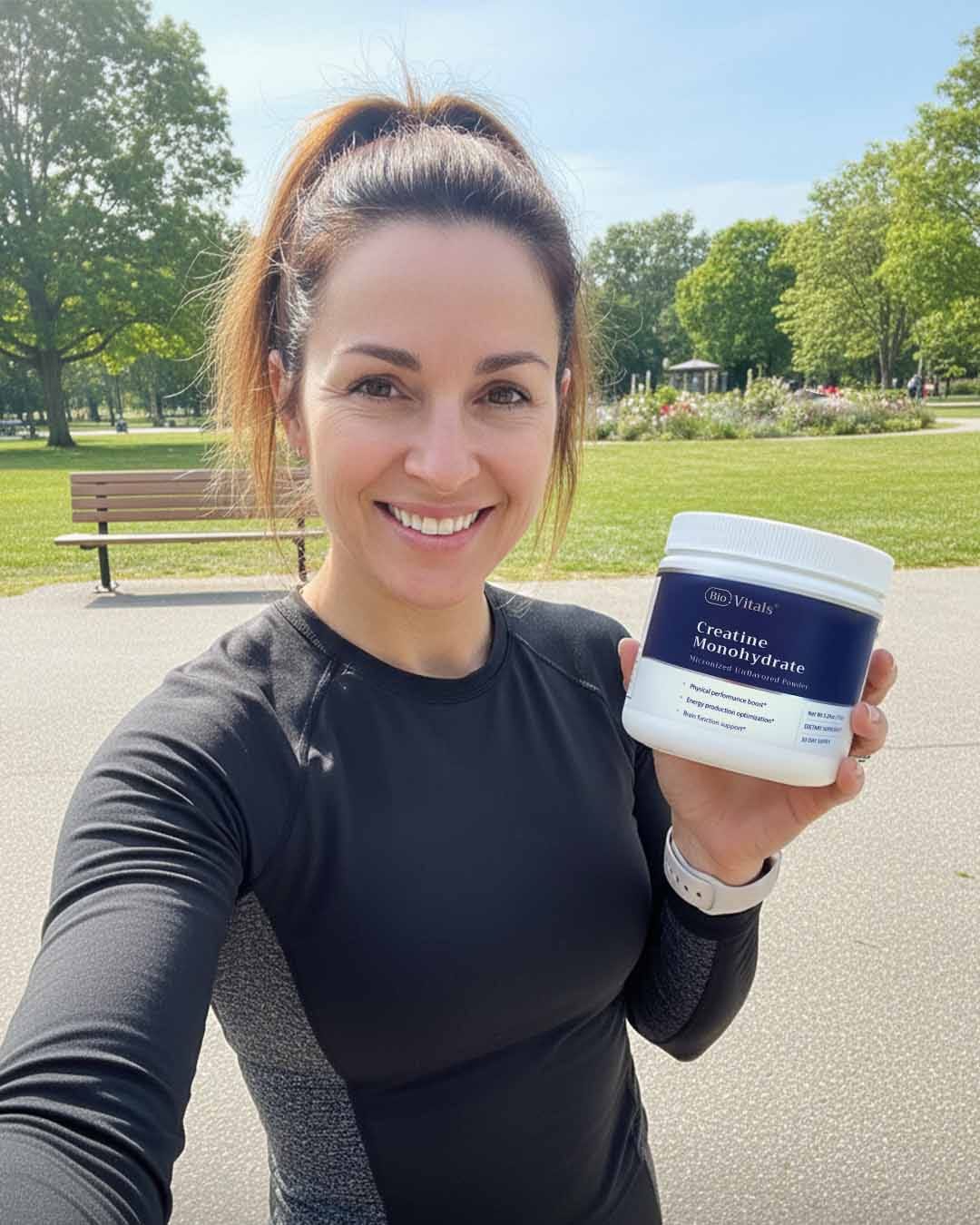Customer photo review of Creatine Monohydrate