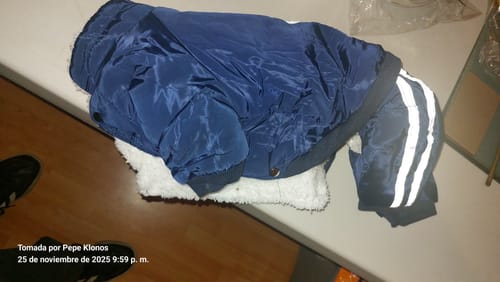 Customer photo review of CT2939 1 Pieza De Ropa De Invierno Para Mascota