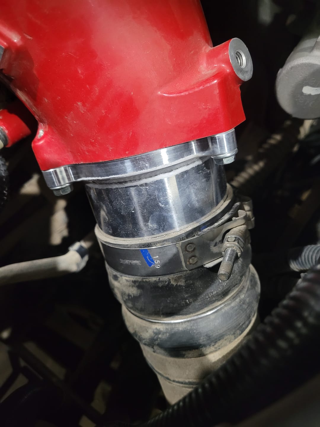 Customer photo review of 2007.5-2023 Cummins Throttle Valve Delete (I67-INT-A019)