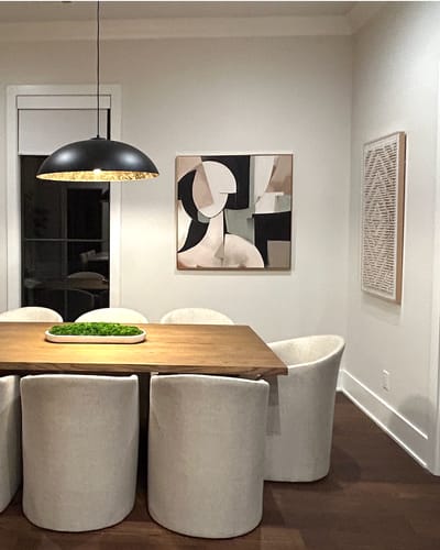 Customer review photo for Contemporary Minimalist Art #MA055
