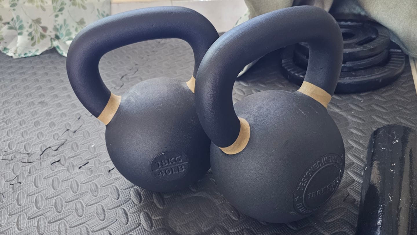 Customer photo review of Kettlebell Premium 4 a 36 kg IRONSIDE