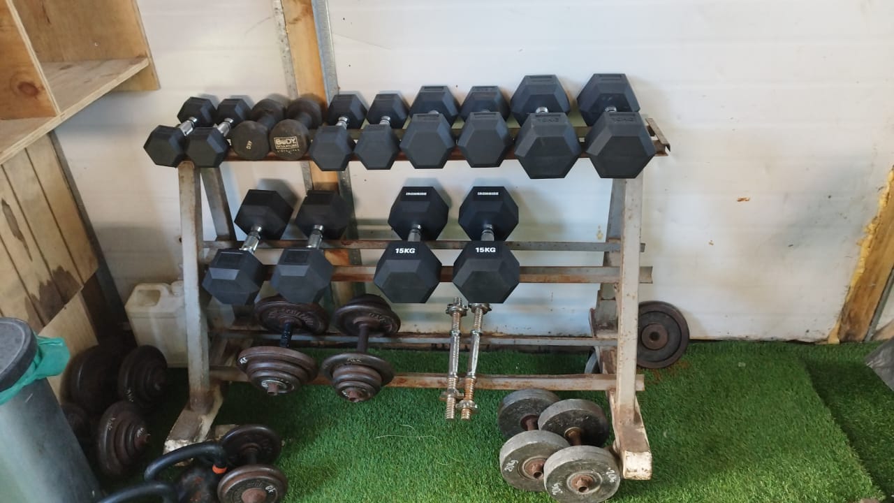 Customer photo review of Mancuerna Hexagonal (2.5 a 50 kg) IRONSIDE