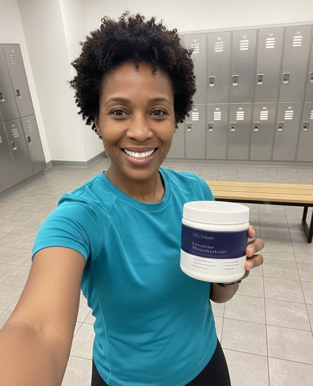 Customer photo review of Creatine Monohydrate
