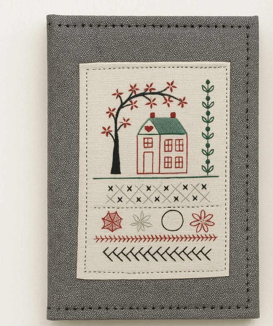 Customer photo review of DIY Embroidery Stitch Book